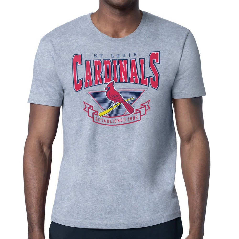 St. Louis Cardinals Starter ‘80s Inspired T-Shirt - Gray - MLB on Sale