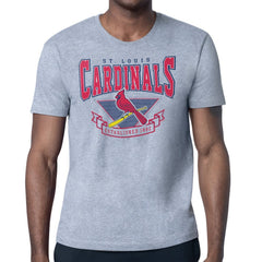 St. Louis Cardinals Starter ‘80s Inspired T-Shirt - Gray - MLB on Sale