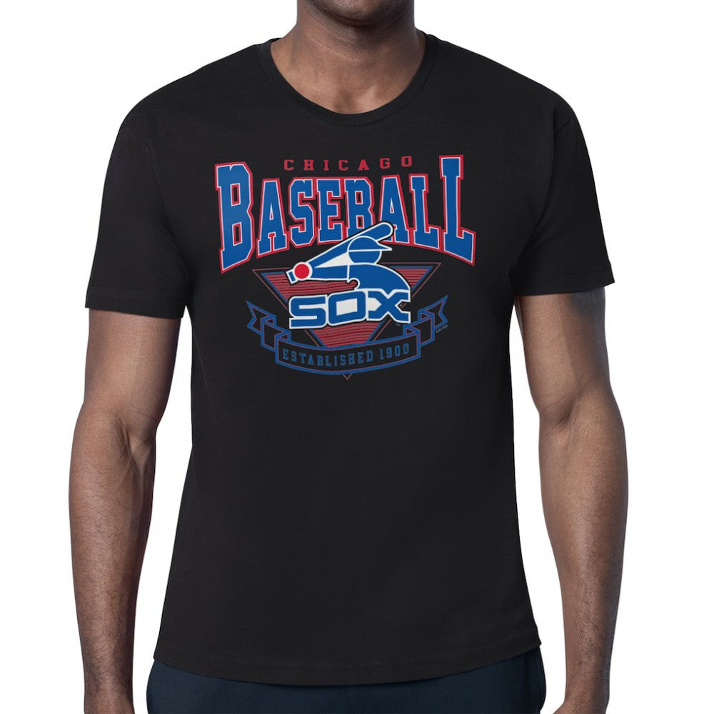 Chicago White Sox Starter ‘80s Inspired T-Shirt - Black - MLB on Sale