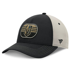 Vegas Golden Knights Fanatics 2025 Stanley Cup Playoffs Locker Room Trucker Adjustable Hat - Black/Gray - NHL 202986024