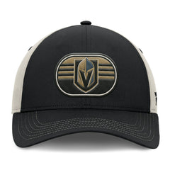 Vegas Golden Knights Fanatics 2025 Stanley Cup Playoffs Locker Room Trucker Adjustable Hat - Black/Gray - NHL 202986024