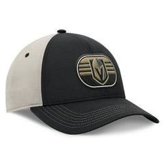 Vegas Golden Knights Fanatics 2025 Stanley Cup Playoffs Locker Room Trucker Adjustable Hat - Black/Gray - NHL 202986024