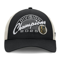 Vegas Golden Knights Fanatics 2025 Pacific Division Champions Locker Room Adjustable Hat - Black - NHL 202986054