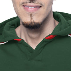 Minnesota Wild G-III Sports by Carl Banks Adaptive Wear Lord Stanley Hooded Long Sleeve Sweatshirt - Green - NHL 202986071