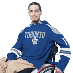 Toronto Maple Leafs G-III Sports by Carl Banks Adaptive Wear Lord Stanley Hooded Long Sleeve Sweatshirt - Royal - NHL 202986077