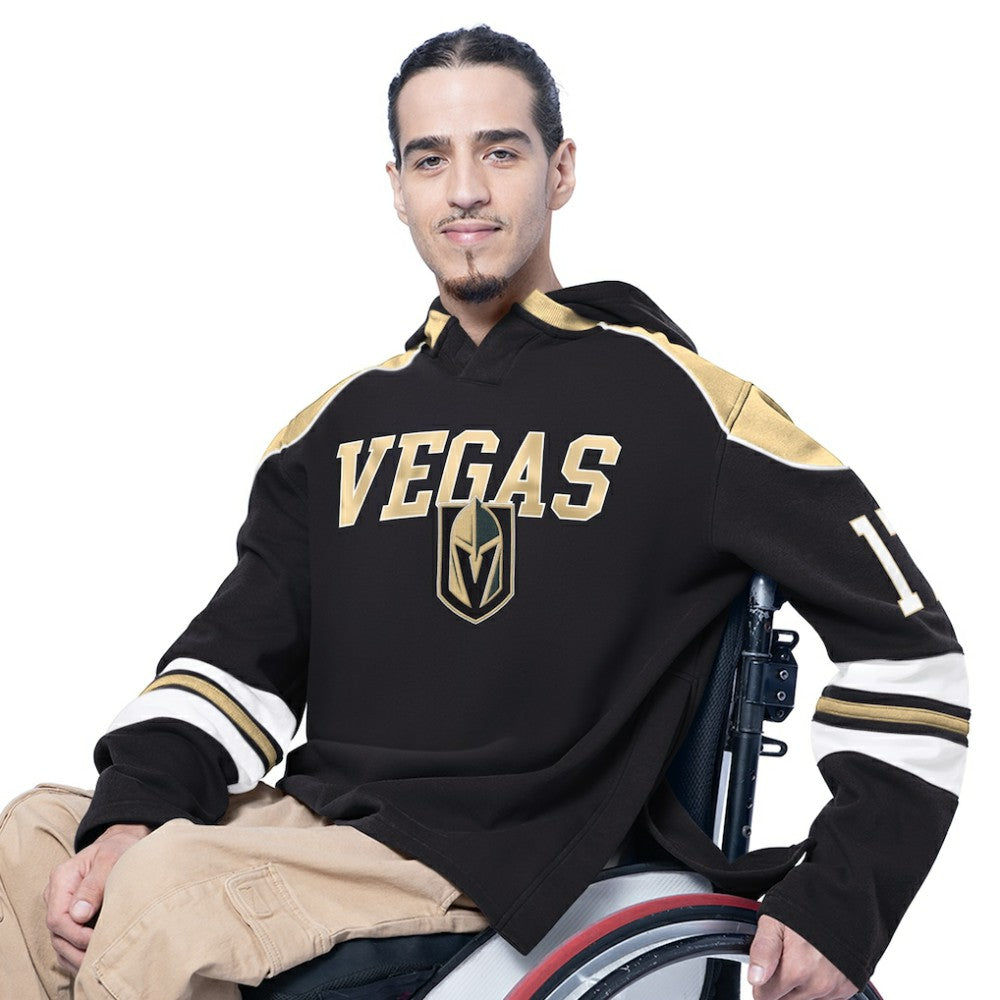 Vegas Golden Knights G-III Sports by Carl Banks Adaptive Wear Lord Stanley Hooded Long Sleeve Sweatshirt - Black - NHL 202986080