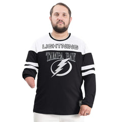 Tampa Bay Lightning G-III Sports by Carl Banks Adaptive Wear Outlast Durene Long-Sleeve T-Shirt - Black - NHL 202986112