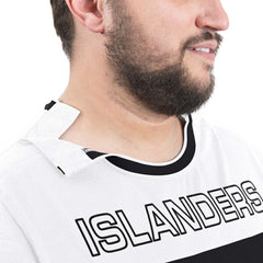New York Islanders G-III Sports by Carl Banks Adaptive Wear Outlast Durene Long-Sleeve T-Shirt - Black - NHL 202986114