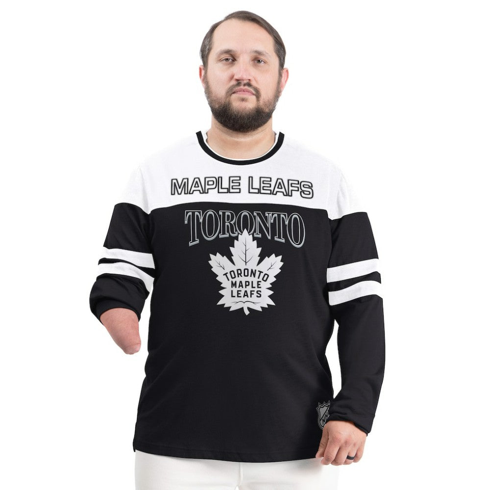Toronto Maple Leafs G-III Sports by Carl Banks Adaptive Wear Outlast Durene Long-Sleeve T-Shirt - Black - NHL 202986116