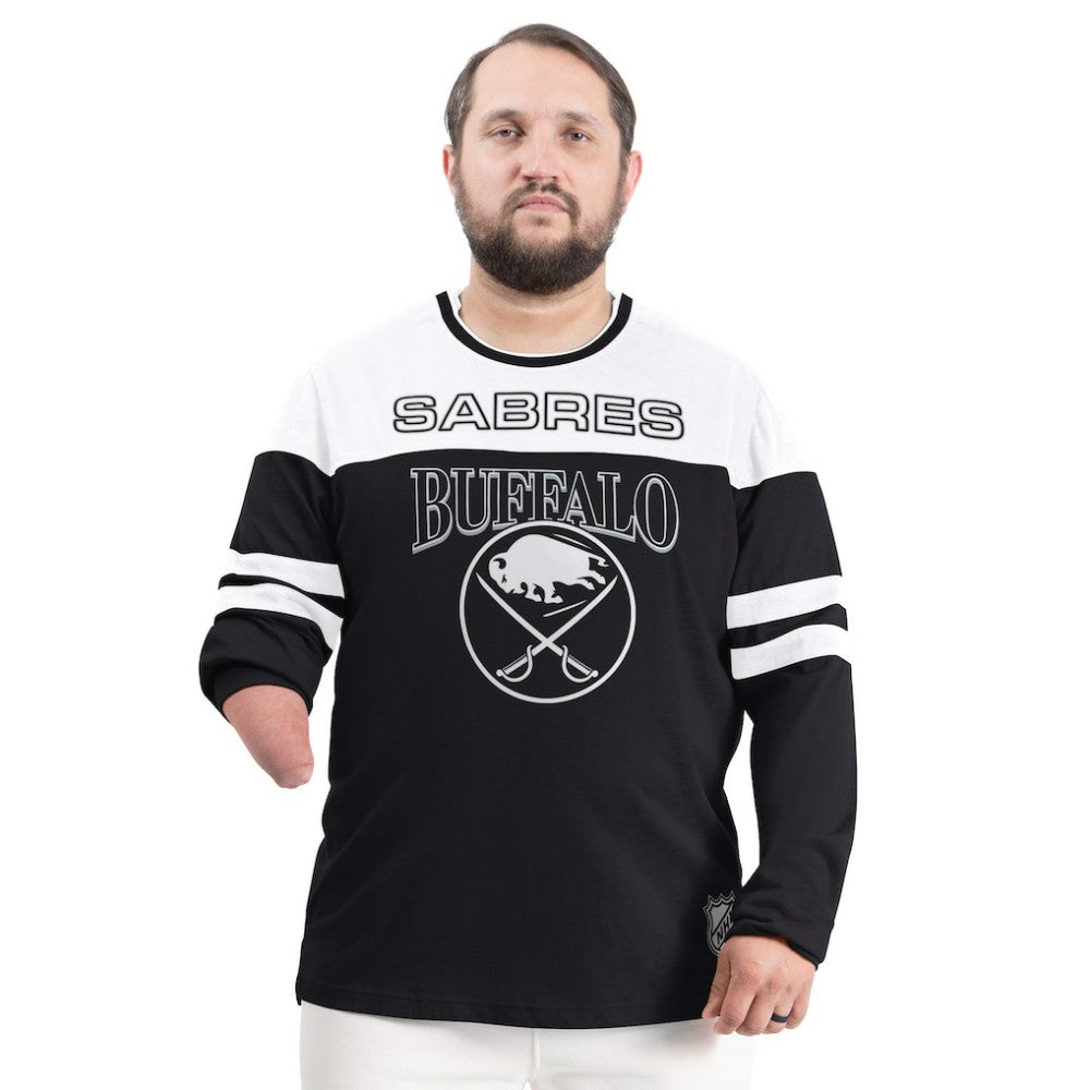 Buffalo Sabres G-III Sports by Carl Banks Adaptive Wear Outlast Durene Long-Sleeve T-Shirt - Black - NHL 202986117