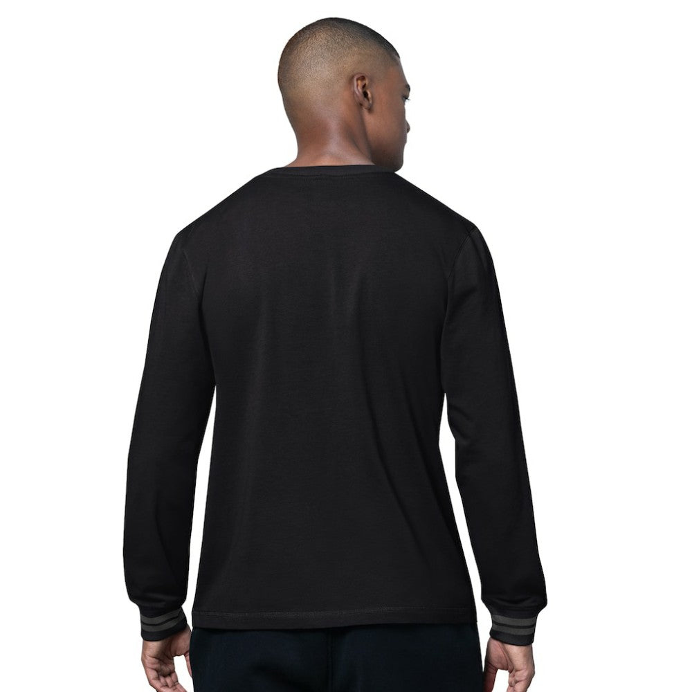 Carolina Hurricanes Starter Field Long Sleeve T-Shirt - Black - NHL 202986230