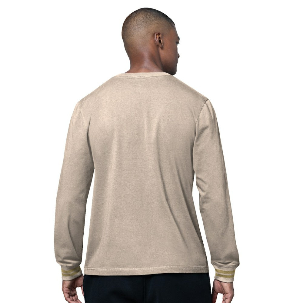 New York Rangers Starter Field Long Sleeve T-Shirt - Tan - NHL 202986235
