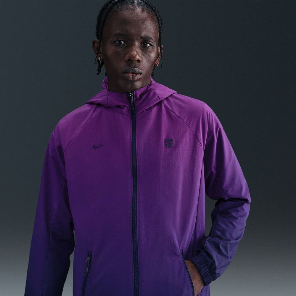 Barcelona AWF Woven Full-Zip Jacket Purple - Nike for sale