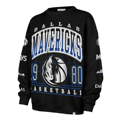 Dallas Mavericks '47 Women's 2025/26 City Edition Go Big Oversized Sweatshirt for sale Black | 47 brand online
