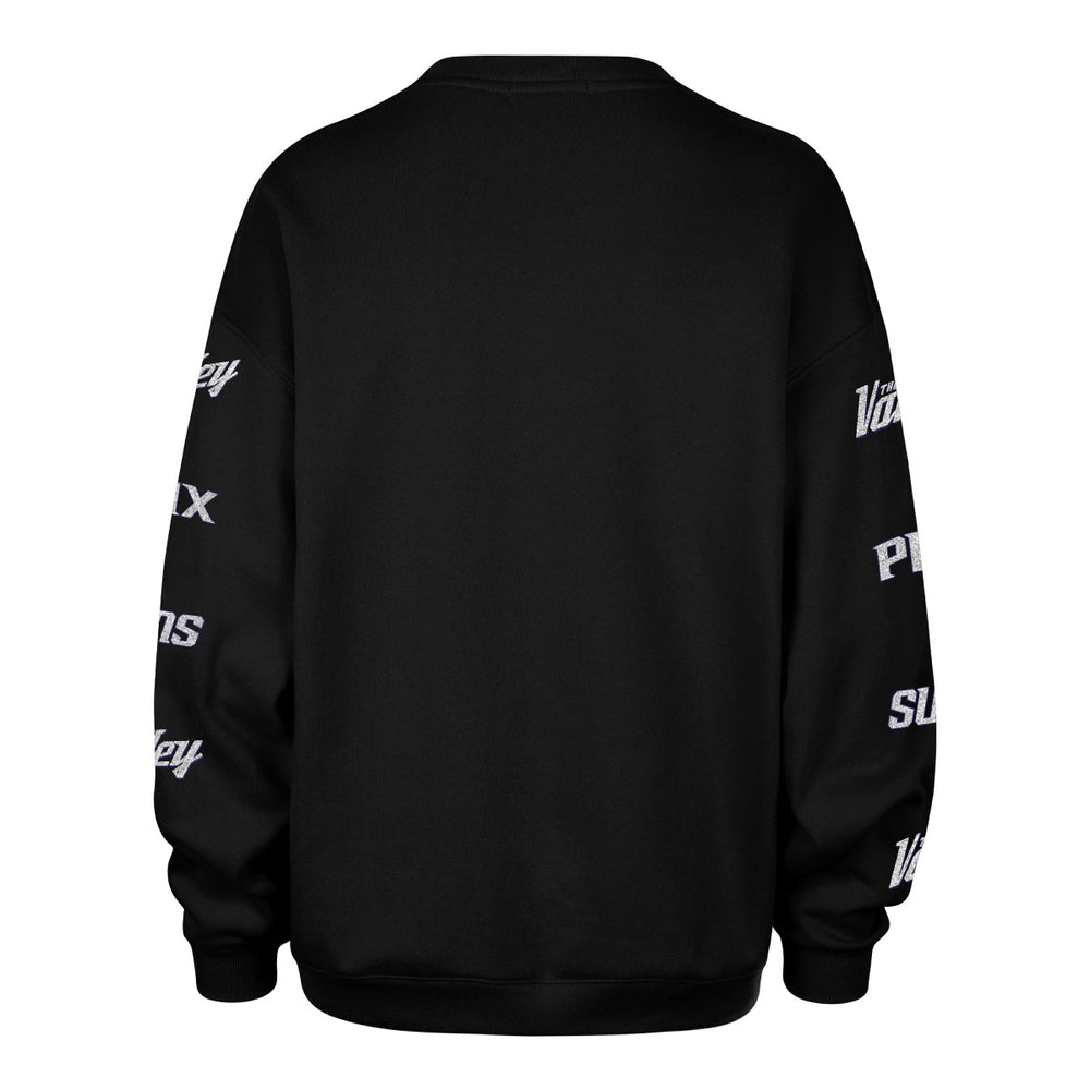Phoenix Suns '47 Women's 2025/26 City Edition Go Big Oversized Sweatshirt Black | 47 brand Lifestyle
