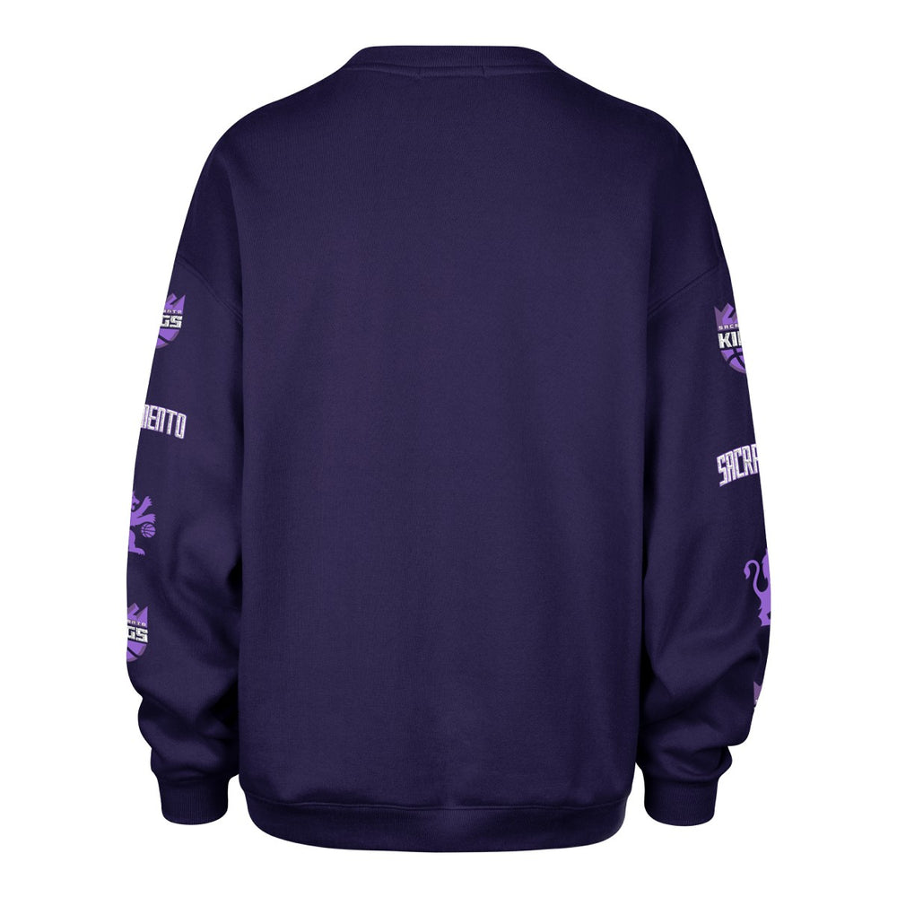 Sacramento Kings '47 Women's 2025/26 City Edition Go Big Oversized Sweatshirt Purple | 47 brand Near Me