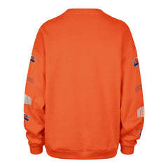 New York Knicks '47 Women's 2025/26 City Edition Go Big Oversized Sweatshirt Orange | 47 brand Lifestyle