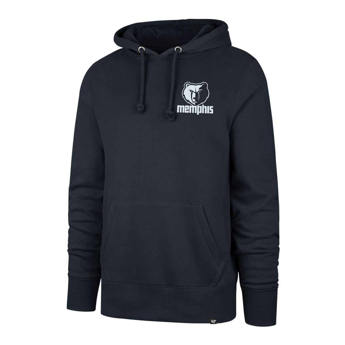 Memphis Grizzlies '47 2025/26 City Edition Jab Step Headline Hoodie Navy | 47 brand US