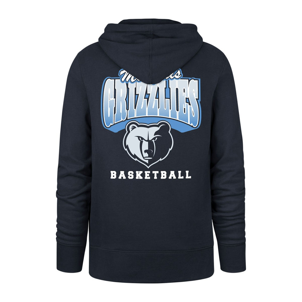 Memphis Grizzlies '47 2025/26 City Edition Jab Step Headline Hoodie Navy | 47 brand US