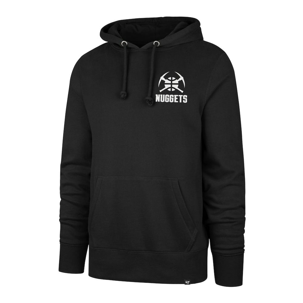 Denver Nuggets '47 2025/26 City Edition Jab Step Headline Hoodie Black | 47 brand outlet