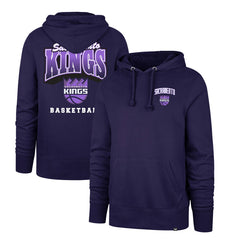 Sacramento Kings '47 2025/26 City Edition Jab Step Headline Hoodie Purple | 47 brand