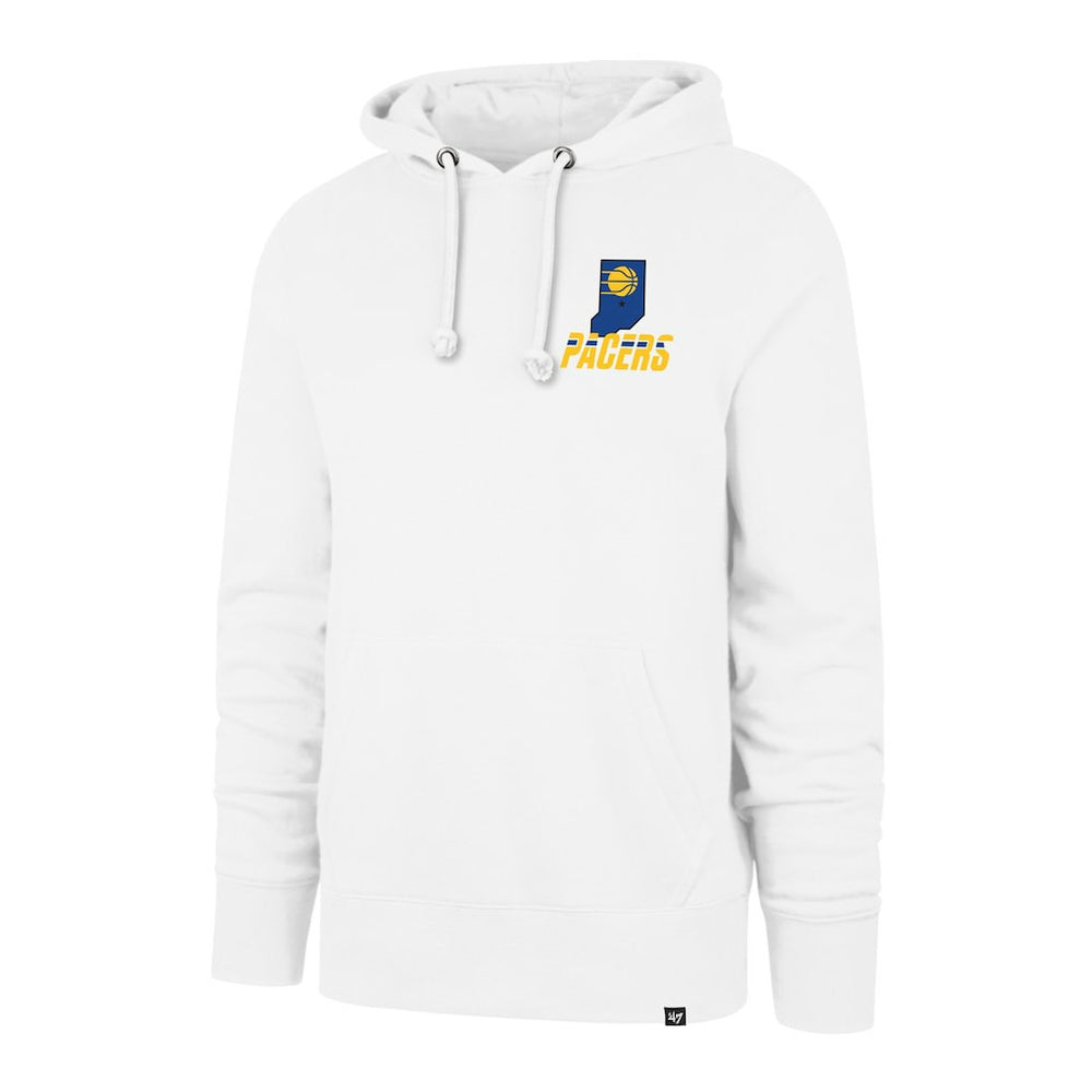 Indiana Pacers '47 2025/26 City Edition Jab Step Headline Hoodie White | 47 brand online