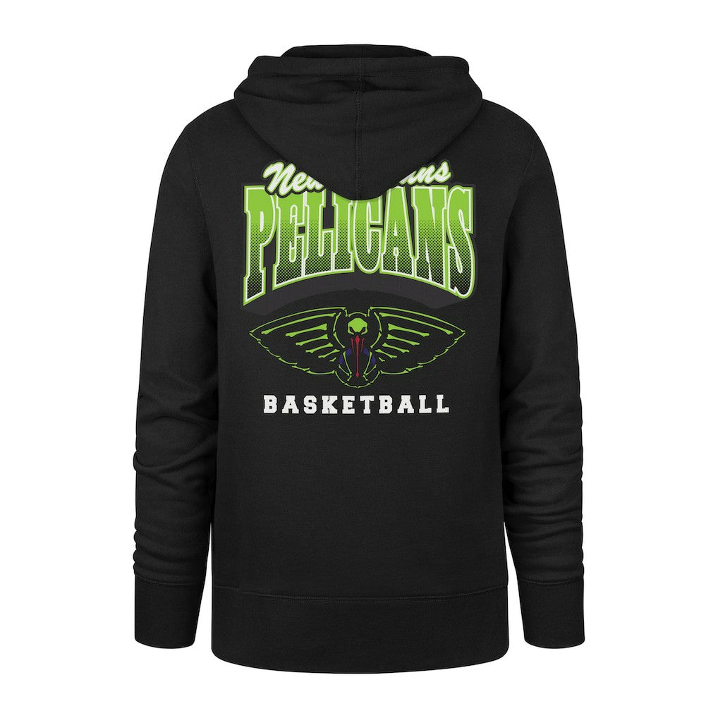 New Orleans Pelicans '47 2025/26 City Edition Jab Step Headline Hoodie Black | 47 brand US