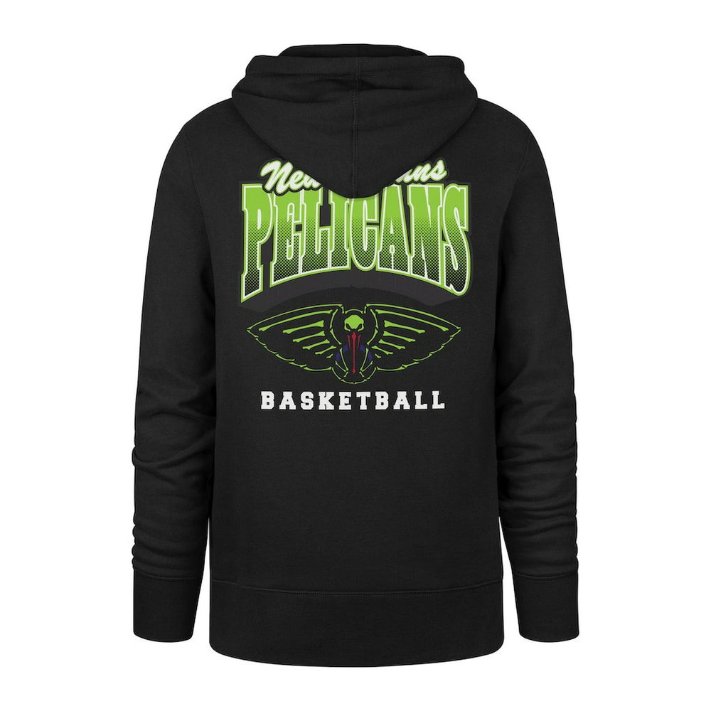 New Orleans Pelicans '47 2025/26 City Edition Jab Step Headline Hoodie Black | 47 brand US