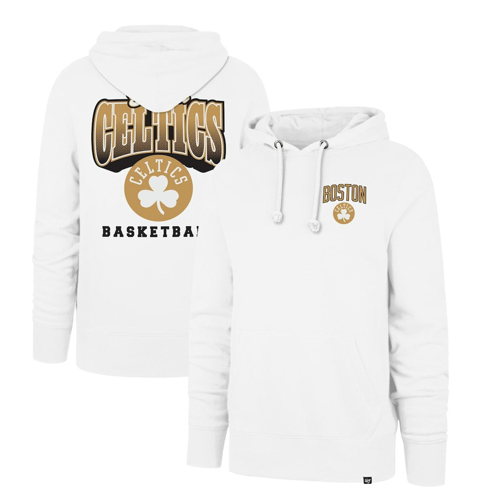 Boston Celtics '47 2025/26 City Edition Jab Step Headline Hoodie White | 47 brand discount