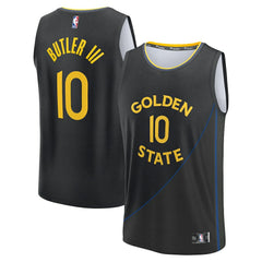 Jimmy Butler III Golden State Warriors Fast Break Replica Player Jersey for sale Statement Editi- Black | Fanatics US