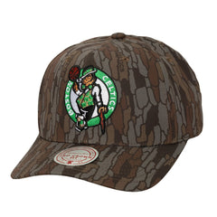 Boston Celtics Hidden Pro-Crown Adjustable Hat Camo | Mitchell & Ness for sale