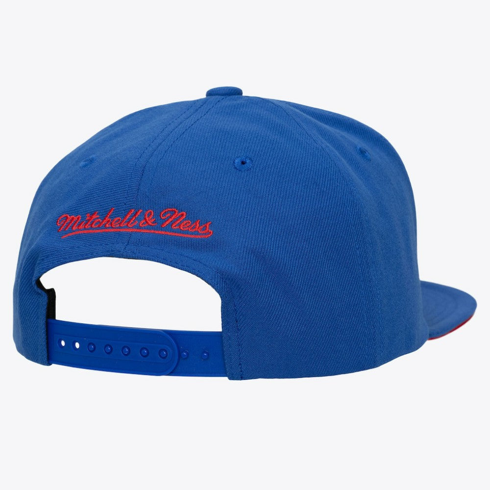 New York Rangers Mitchell & Ness Color Pop Snapback Hat - Red/Blue - NHL 202986763