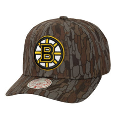 Boston Bruins Mitchell & Ness Hidden Camo Pro Crown Adjustable Hat - Camo - NHL 202986771