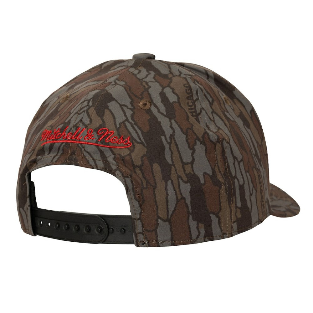 Chicago Blackhawks Mitchell & Ness Hidden Camo Pro Crown Adjustable Hat - Camo - NHL 202986773
