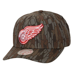Detroit Red Wings Mitchell & Ness Hidden Camo Pro Crown Adjustable Hat - Camo - NHL 202986776