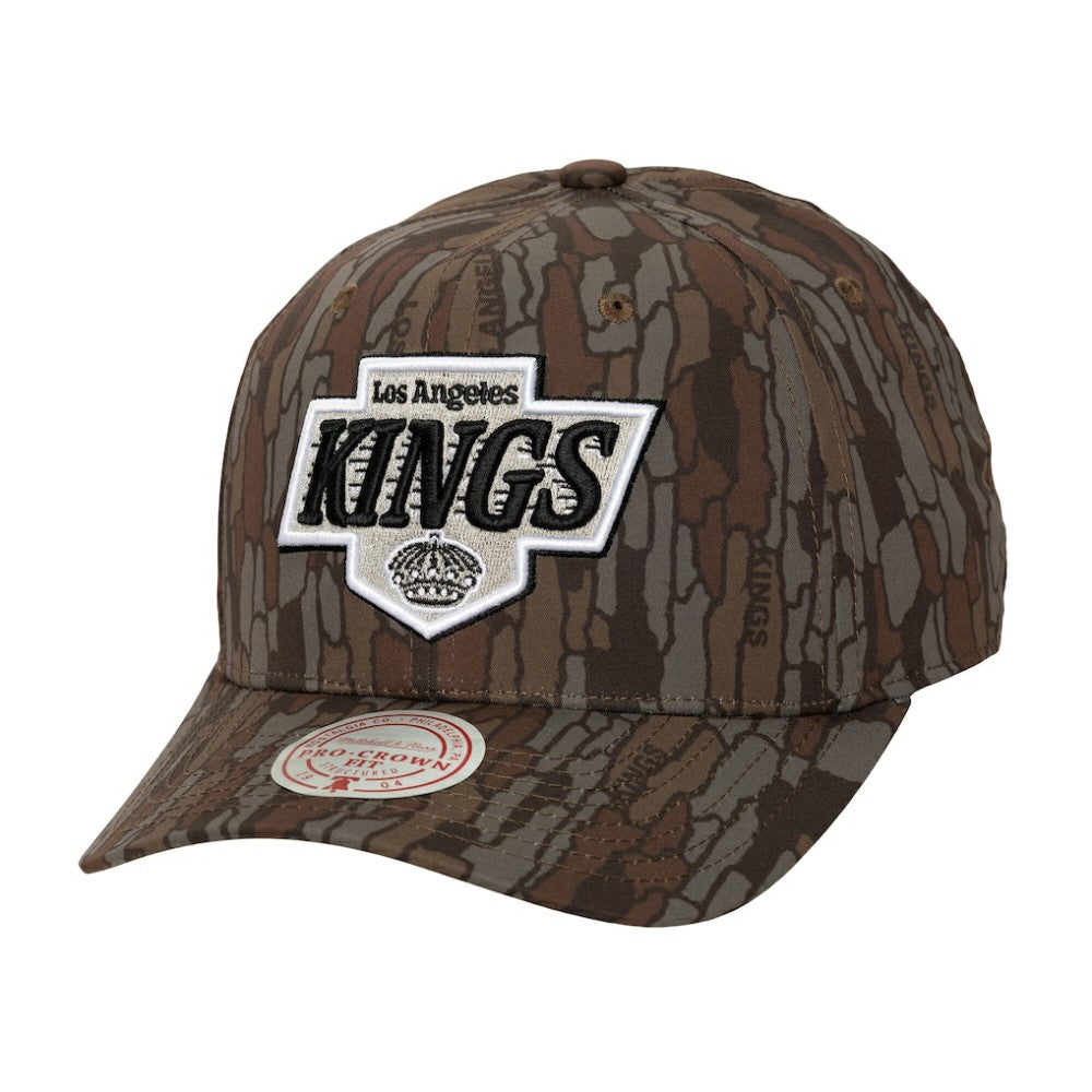 Los Angeles Kings Mitchell & Ness Hidden Camo Pro Crown Adjustable Hat - Camo - NHL 202986778