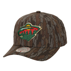 Minnesota Wild Mitchell & Ness Hidden Camo Pro Crown Adjustable Hat - Camo - NHL 202986779