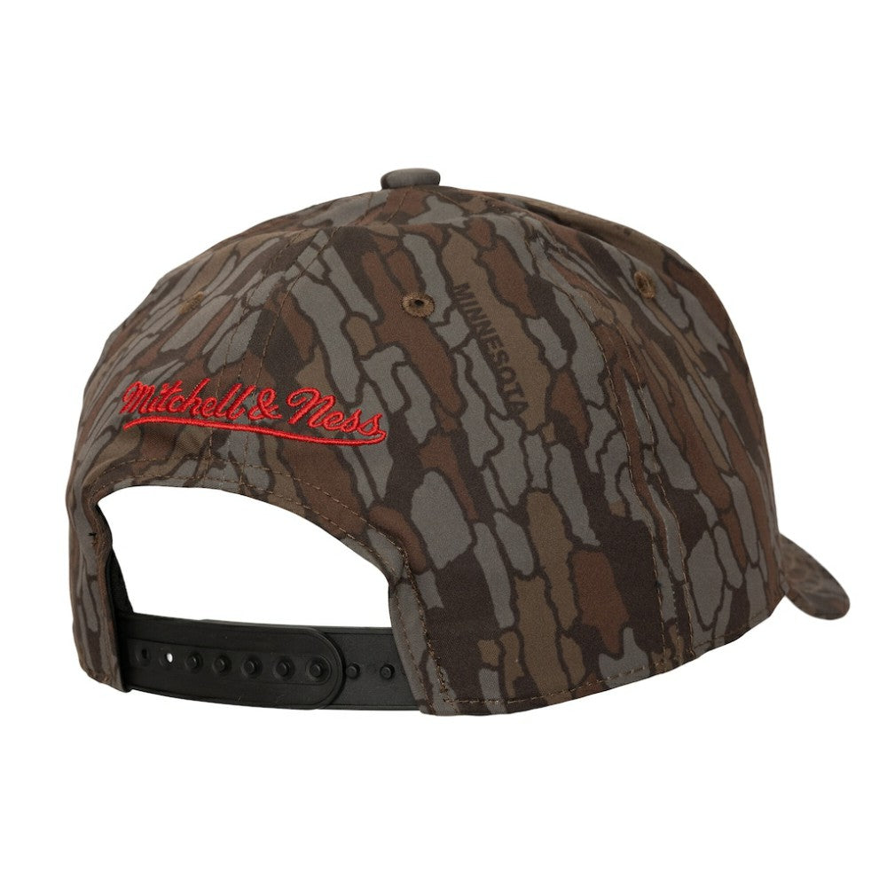 Minnesota Wild Mitchell & Ness Hidden Camo Pro Crown Adjustable Hat - Camo - NHL 202986779