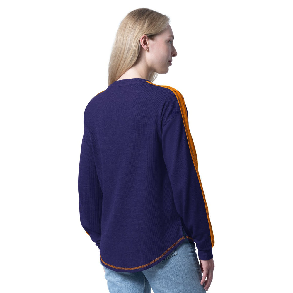 Phoenix Suns G-III 4Her by Carl Banks Women's Advantage Tri-Blend Long Sleeve T-Shirt Purple
