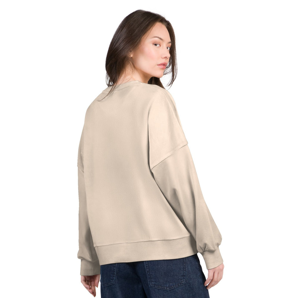 Memphis Grizzlies G-III 4Her by Carl Banks Women's Oversized Vet II Sweatshirt Natural