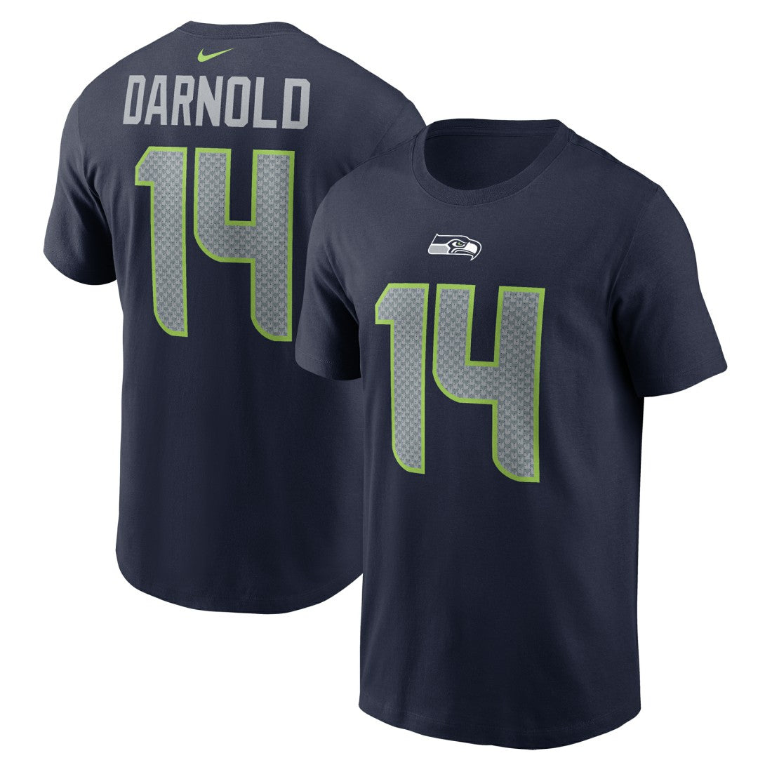 Nike Sam Darnold Seattle Seahawks Name & Number T-Shirt College Navy