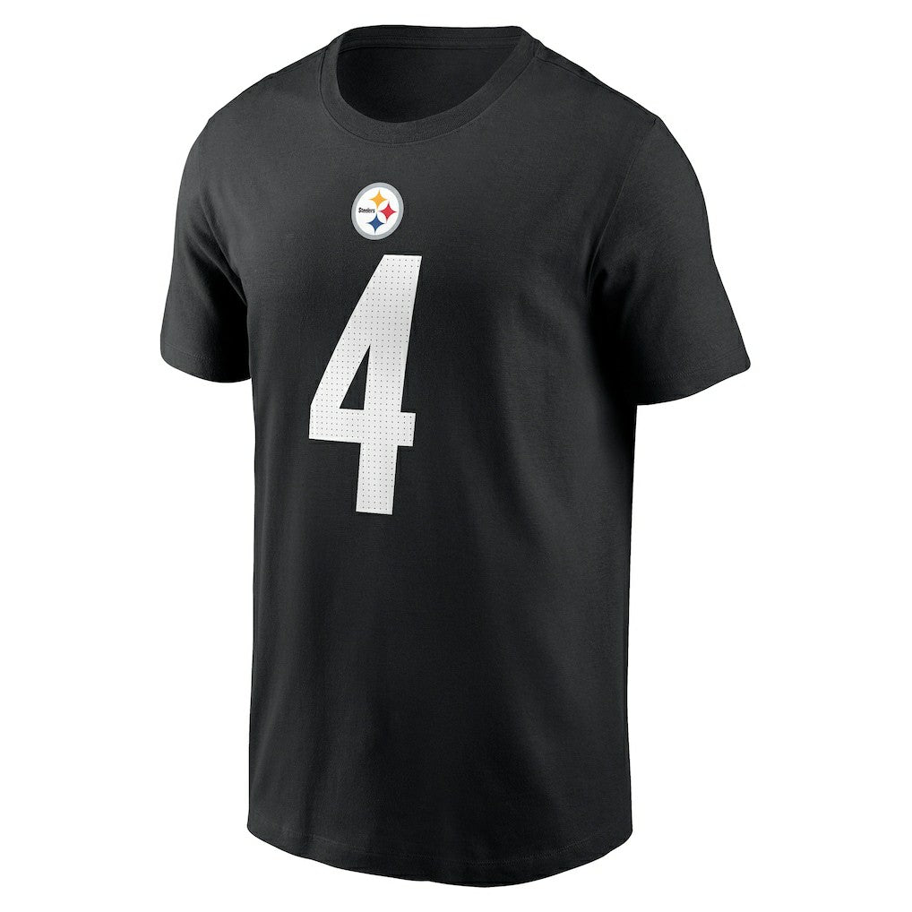 Nike DK Metcalf Pittsburgh Steelers Name & Number T-Shirt Black