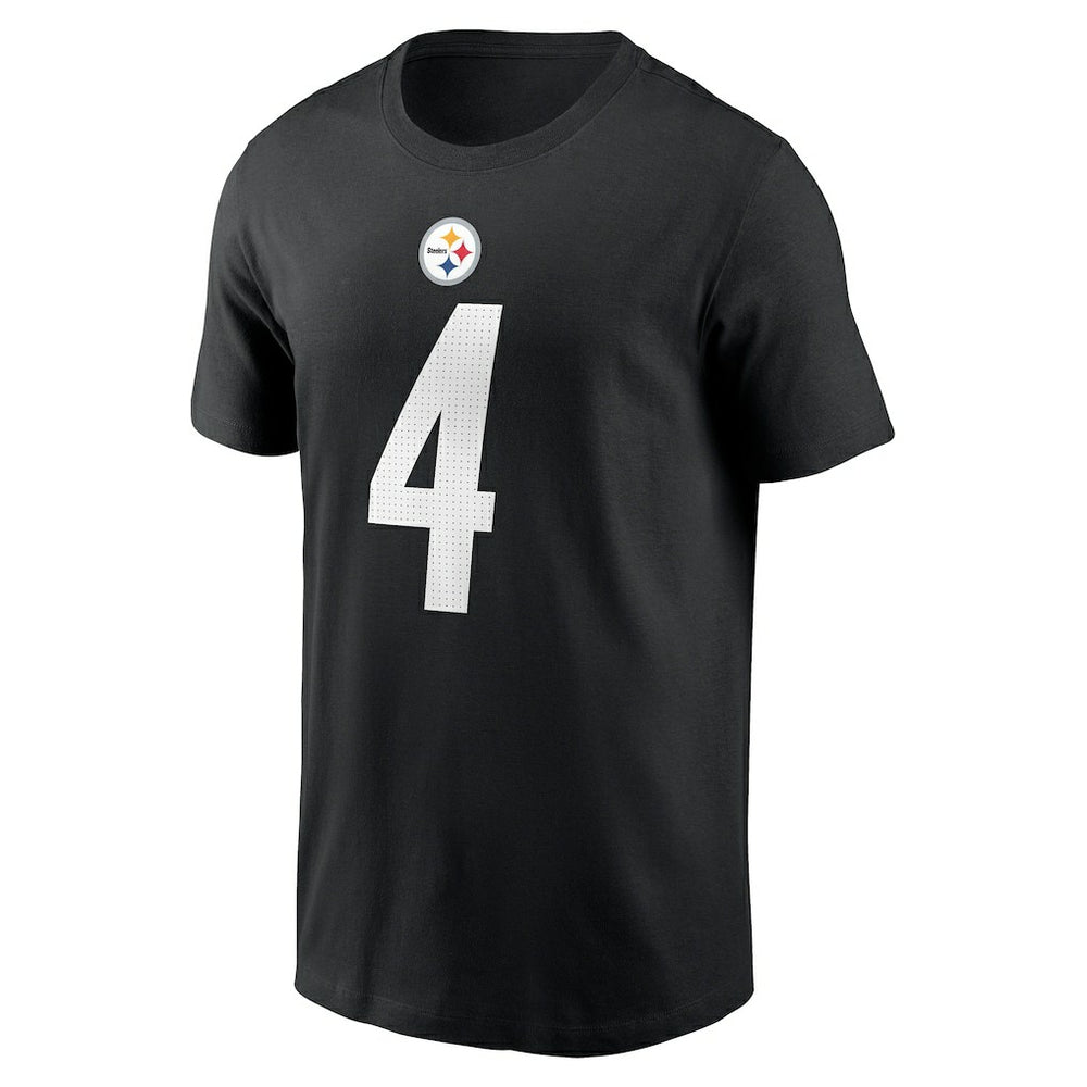 Nike DK Metcalf Pittsburgh Steelers Name & Number T-Shirt Black