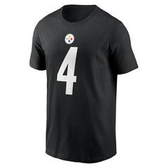 Nike DK Metcalf Pittsburgh Steelers Name & Number T-Shirt Black