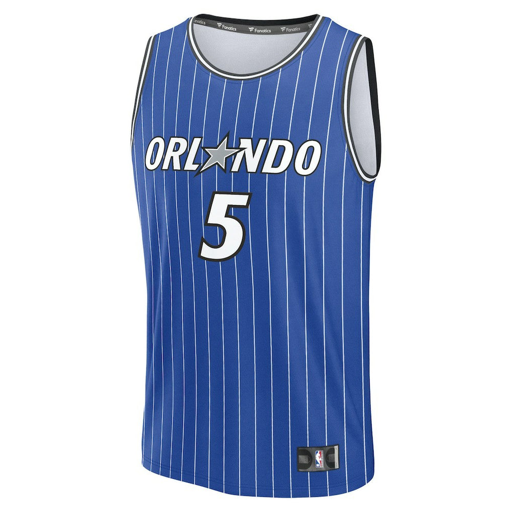Paolo Banchero Orlando Magic Fast Break Replica Player Jersey Icon Edition Blue | Fanatics