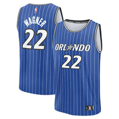 Franz Wagner Orlando Magic Youth Fast Break Replica Player Jersey Icon Edition Blue | Fanatics Near Me