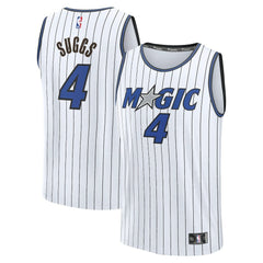 Jalen Suggs Orlando Magic Fast Break Replica Jersey White Association Edition | Fanatics online