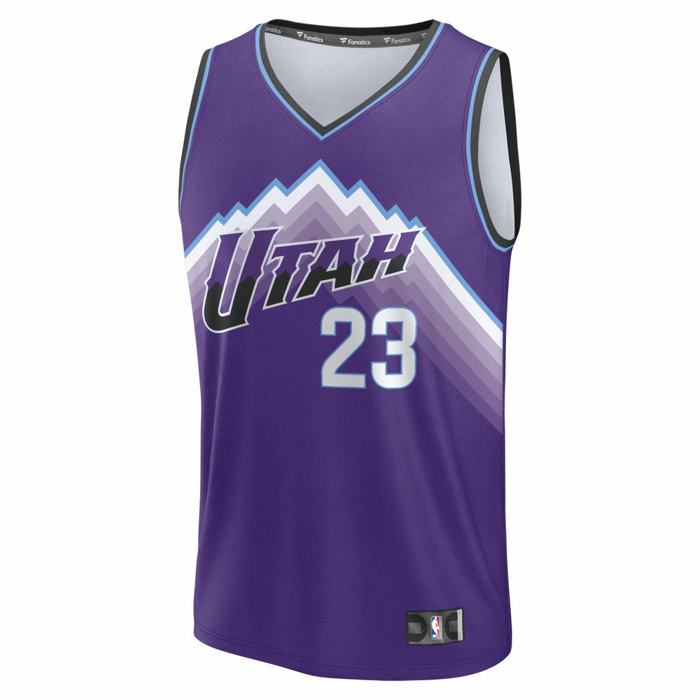 Lauri Markkanen Utah Jazz Youth Fast Break Replica Jersey Icon Edition Purple | Fanatics discount