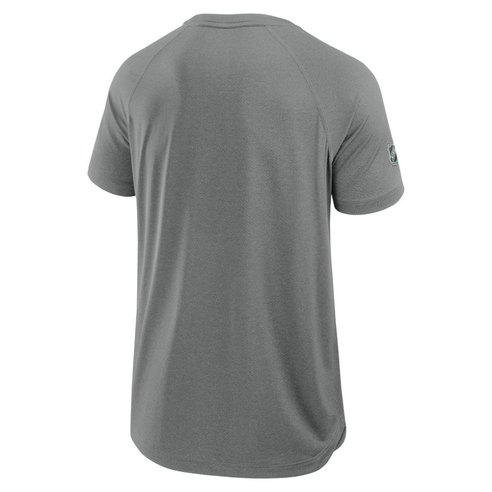 Edmonton Oilers Fanatics 2025 Stanley Cup Playoffs Authentic Pro Rink Performance T-Shirt - Heather Gray - NHL 202988434