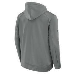 Edmonton Oilers Fanatics 2025 Stanley Cup Playoffs Authentic Pro Rink Fly Fleece Pullover Hoodie - Gray - NHL 202988480